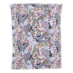 Vera Bradley Fleece Travel Blanket  - rare Maddalena Paisley